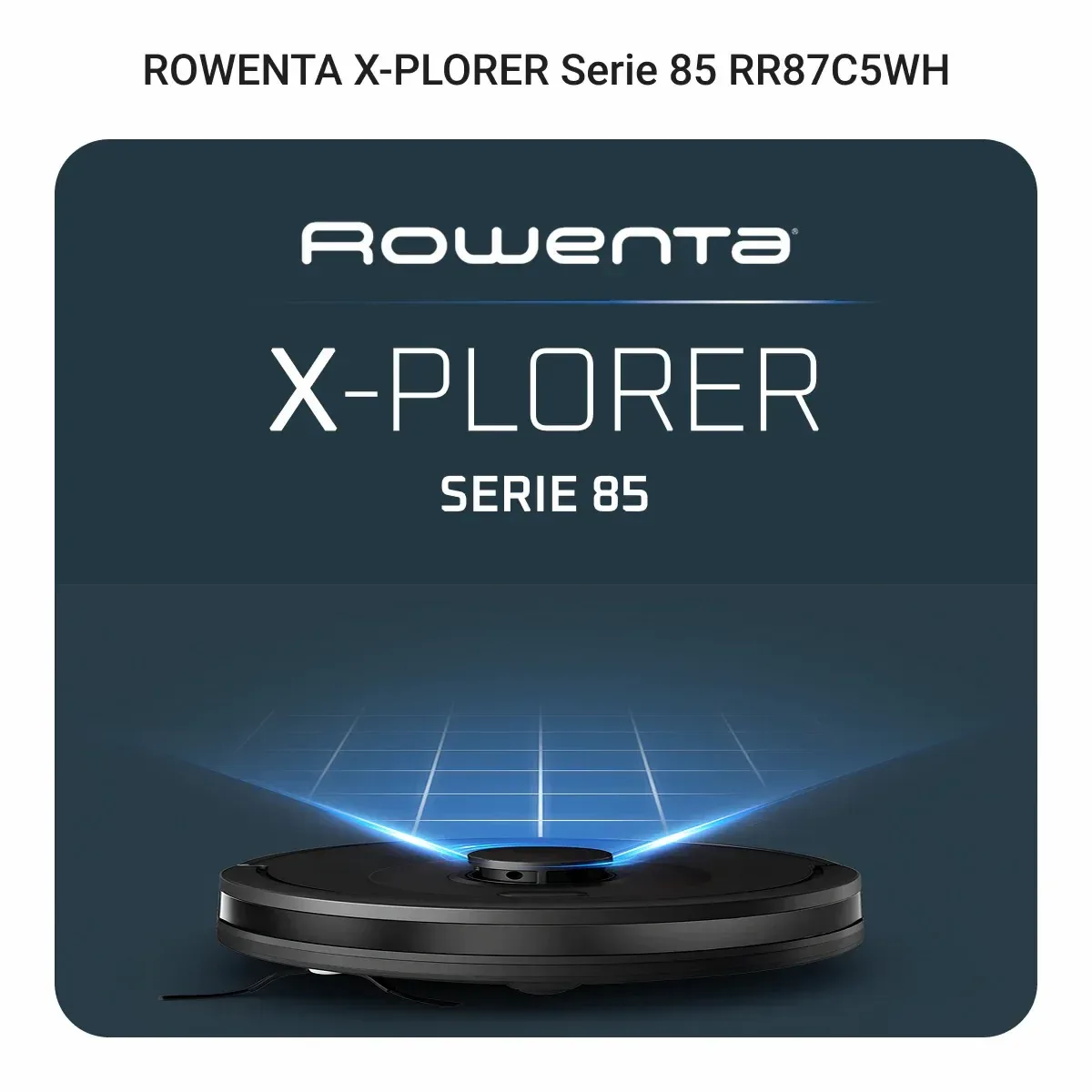 Робот пылесос Rowenta 6000 Па 9 7 см 0 26 л черный мойка с лазерной навигацией
