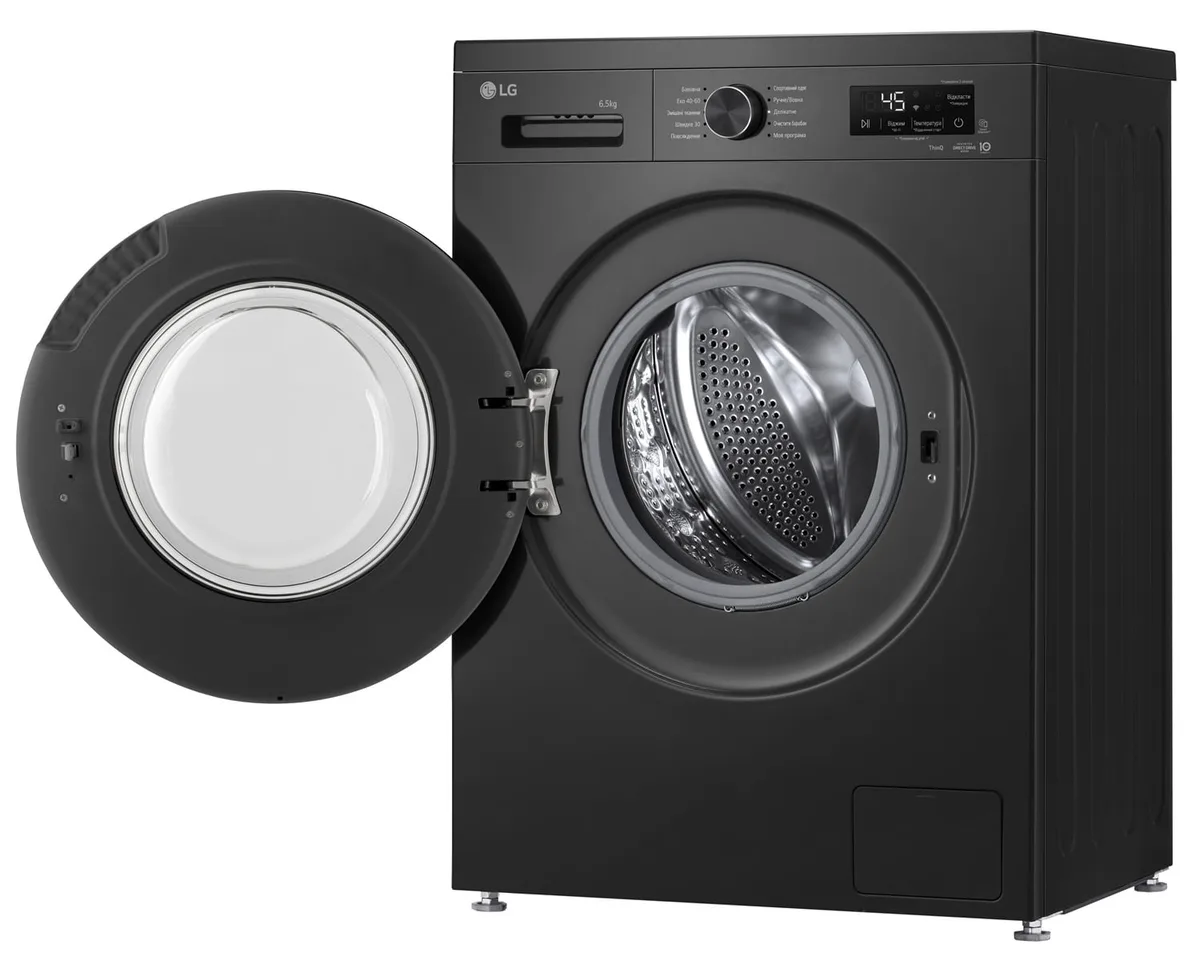 Стиральная машина автоматическая LG 6,5 кг 1200 об/мин 60х85х44 см Антрацит