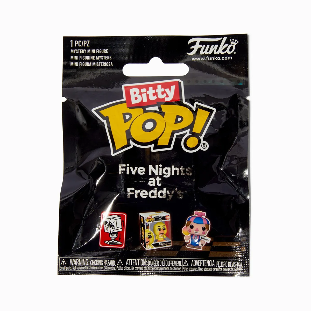 Ігрова фігурка Funko вінілова 2,4 см серія 5 ночей у Фредді асорті