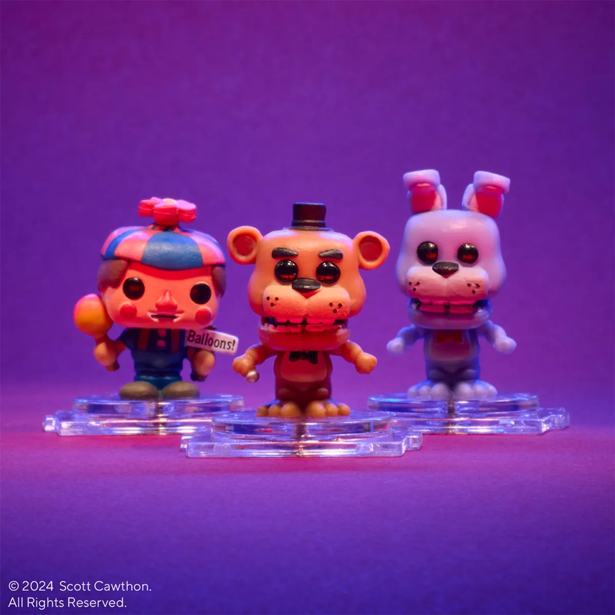 Ігрова фігурка Funko вінілова 2,4 см серія 5 ночей у Фредді асорті