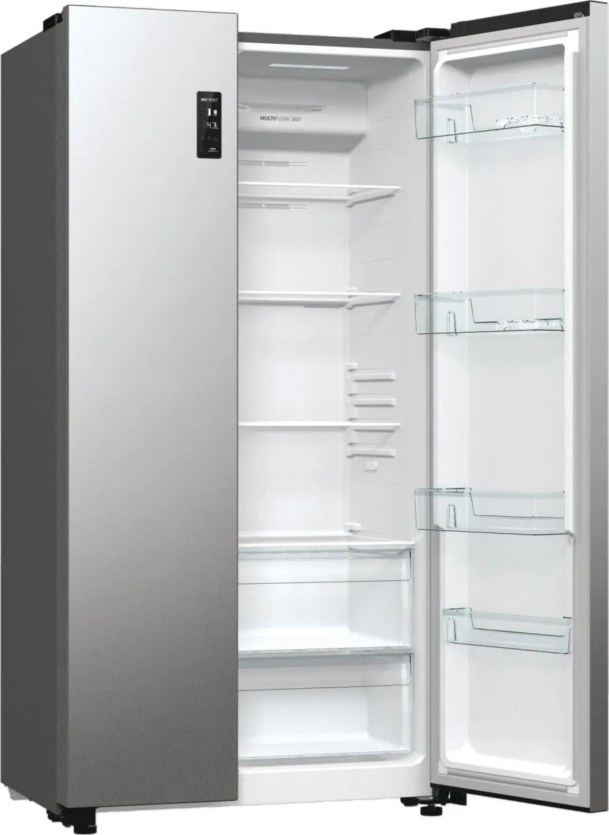 Холодильник Gorenje SBS, 179x67x92 см, двоє дверей, об'єм 356 (191) л, клас енергоефективності А++, No Frost, інверторний компресо