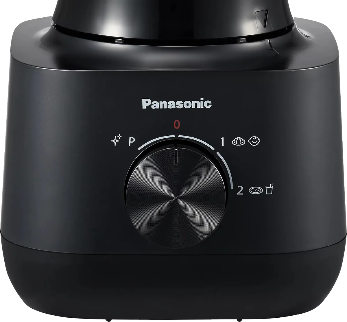 Блендер Panasonic стаціонарний, 450 Вт, ємність 2000 мл, млинок для спецій, чорний.