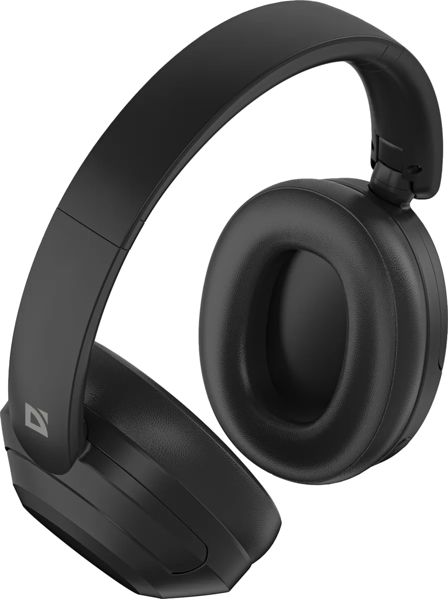 Гарнитура Defender Bluetooth полноразмерная черная 40 мм