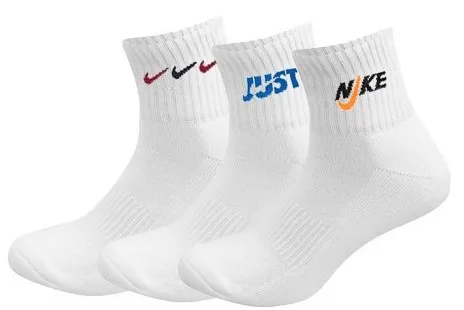 Шкарпетки NIKE бавовна 38-42 білий мультиколор