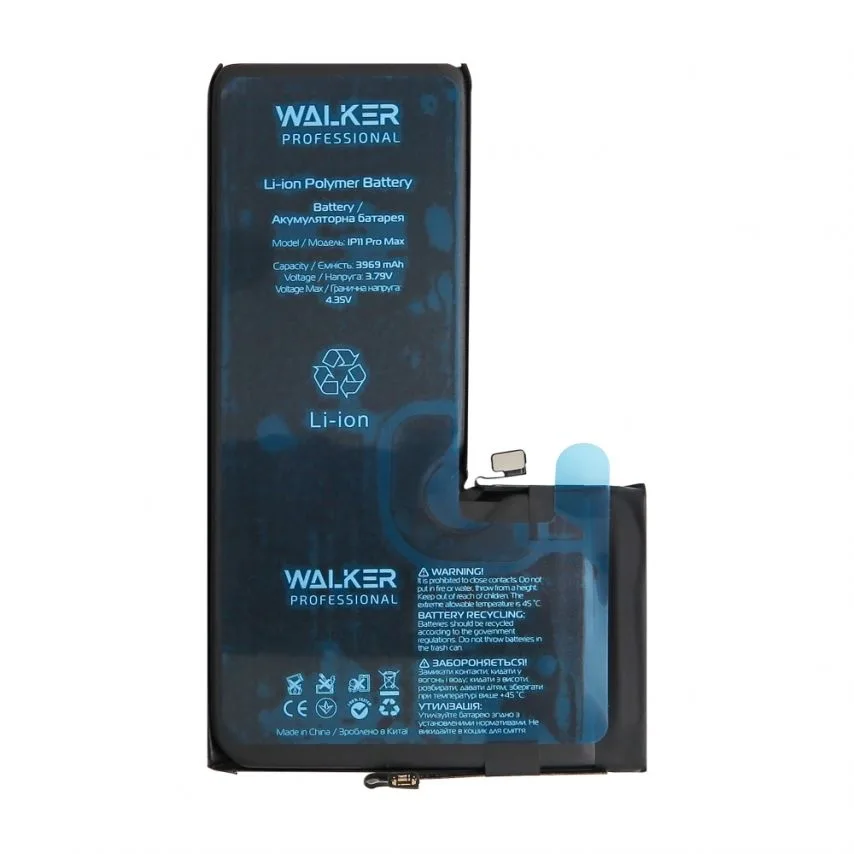 Акумулятор WALKER Professional 3969mAh для Apple iPhone 11 Pro Max