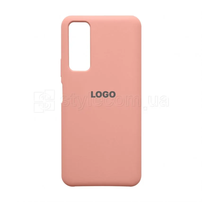 Чохол Silicone для Huawei силіконовий рожевий