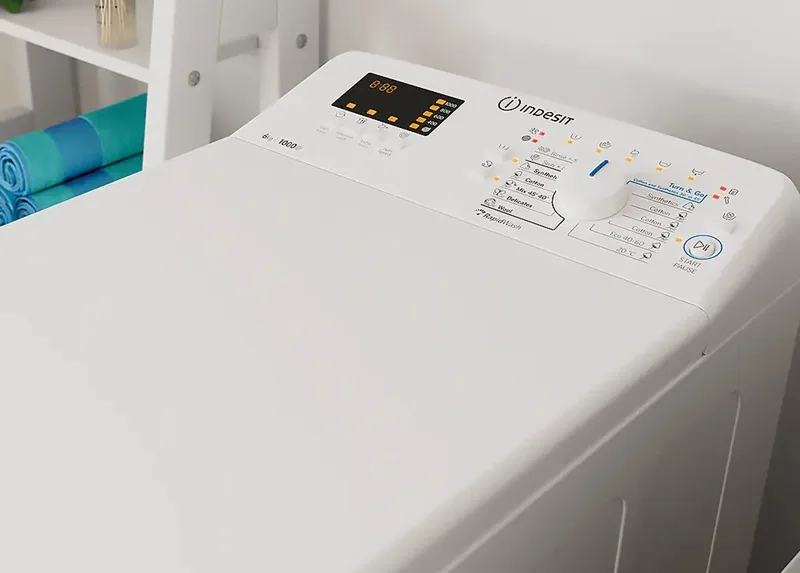 Пральна машина Indesit Нержавіюча сталь 40х90х60 см Білий 6 кг 1000 об/хв