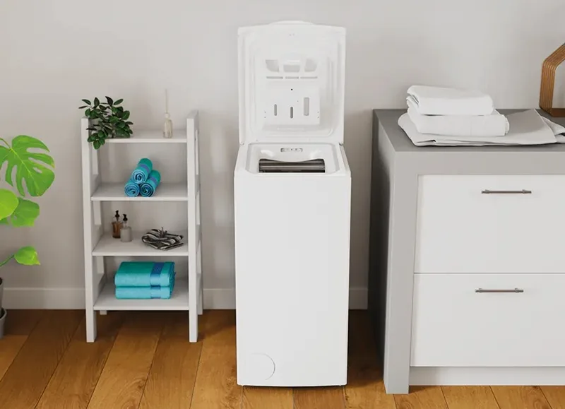 Пральна машина Indesit Нержавіюча сталь 40х90х60 см Білий 6 кг 1000 об/хв