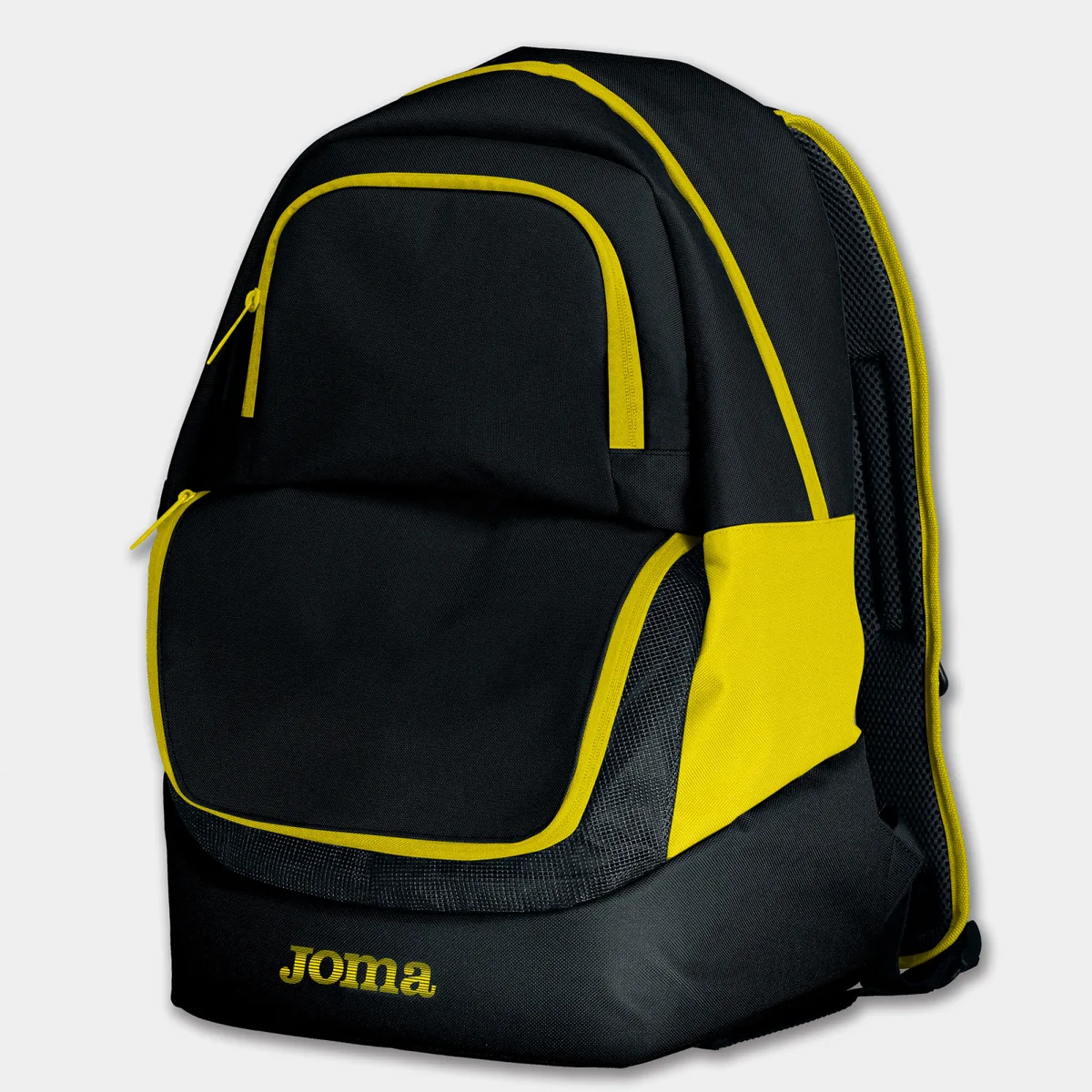 Рюкзак Joma 100% поліестер 47х32х32 см чорний-жовтий для футболу