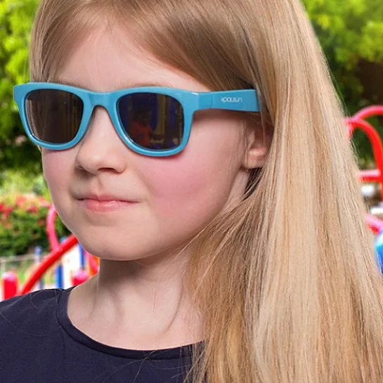 Дитячі сонцезахисні окуляри Koolsun Wave, 3-10р, блакитний