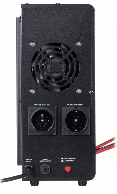 Гібридний ІБП Volt Polska 2000W 24V Чиста синусоїда 2 розетки