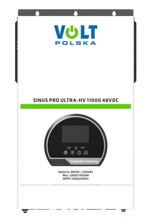 Сонячний інвертор Volt Polska 11000 Вт 48В 230В з MPPT 100А