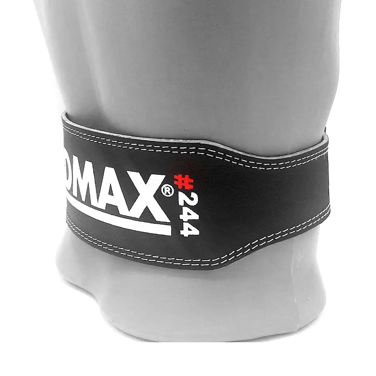 Пояс для важкої атлетики MadMax шкіряний S чорний