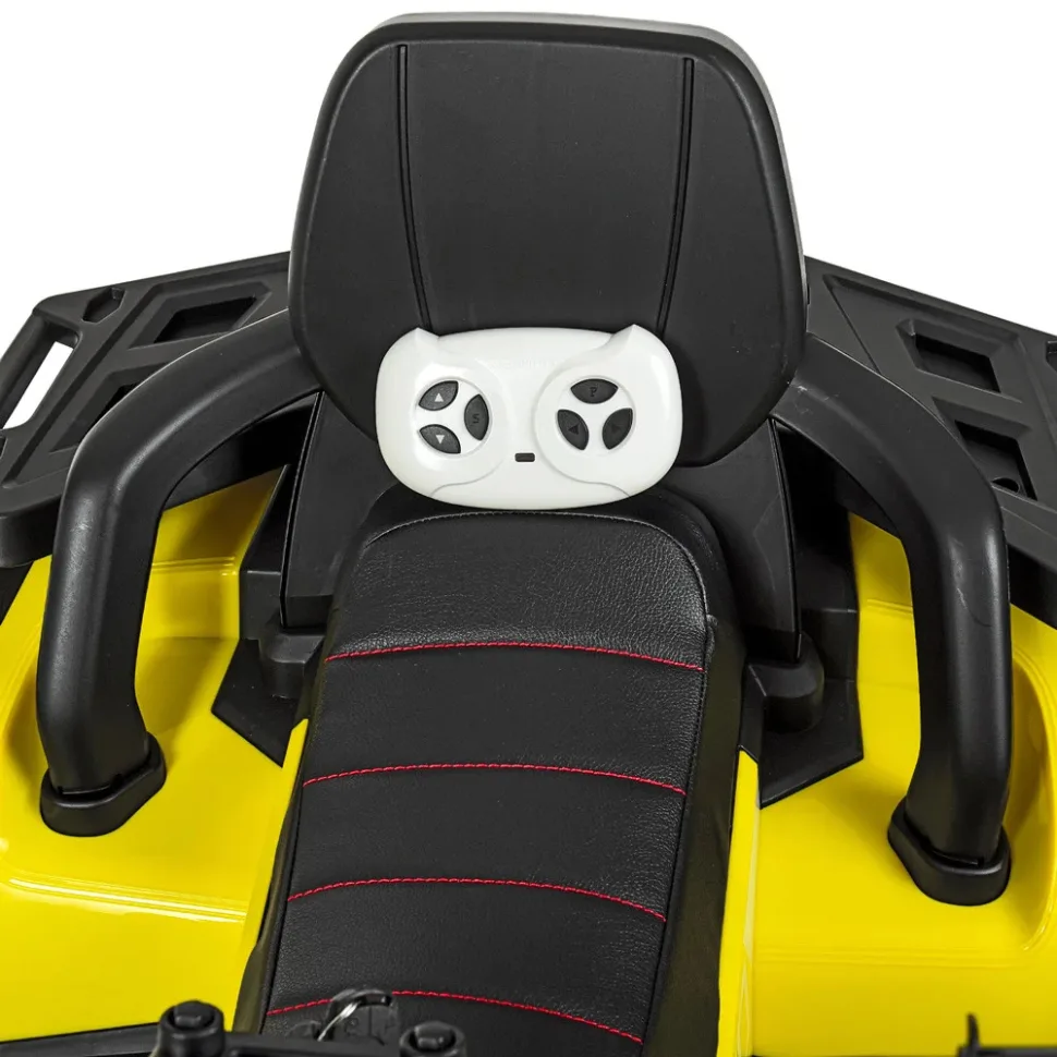 Дитячий квадроцикл Bambi Racer шкіра 117х71х76 см коричневий до 50 кг