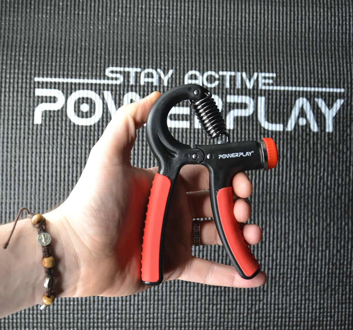Еспандер кистьовий Active Point метал 10-40 кг червоний