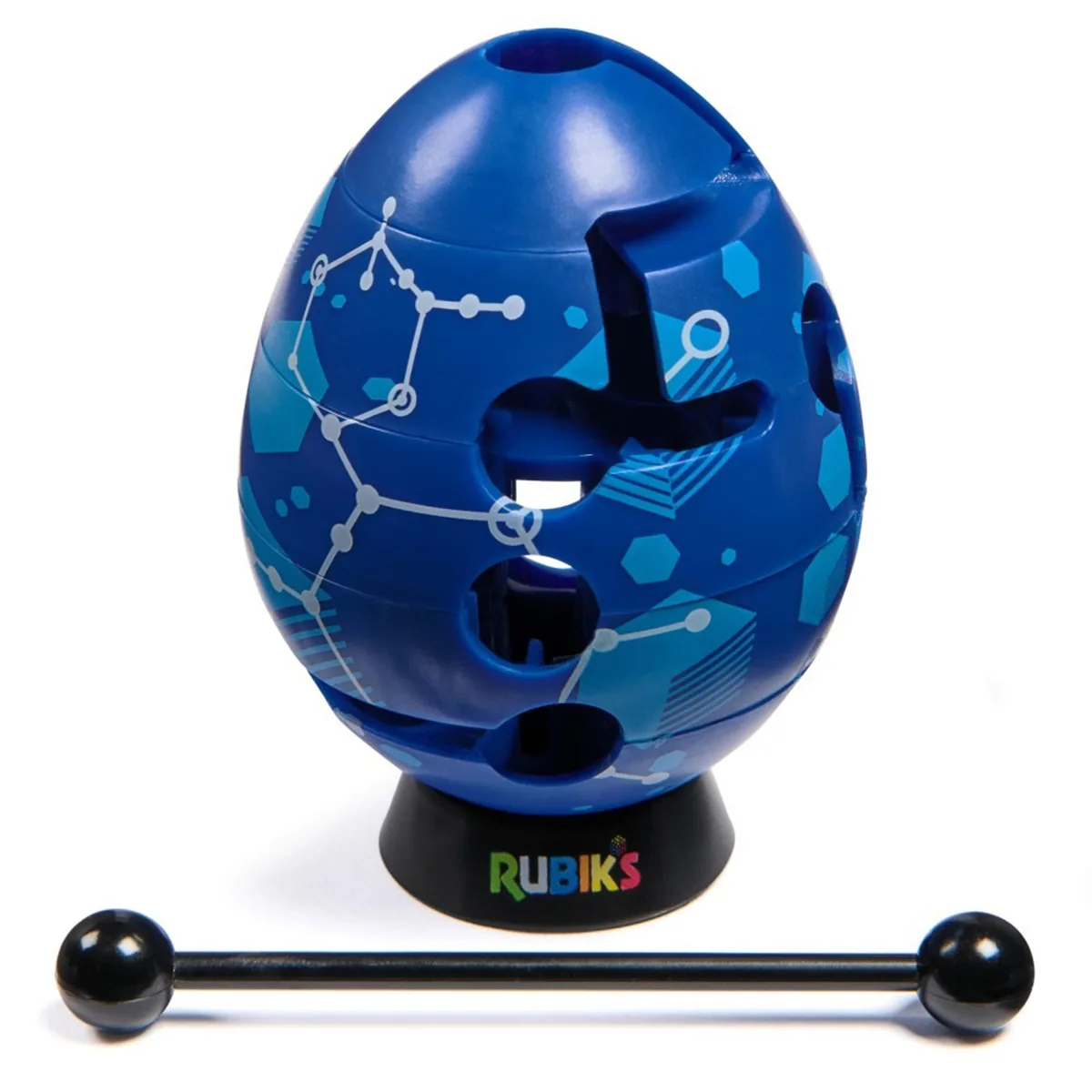 Головоломка Rubik's Смарт-яйце ABS-пластик 5х5х6,37 см Червоне Жовте Синє