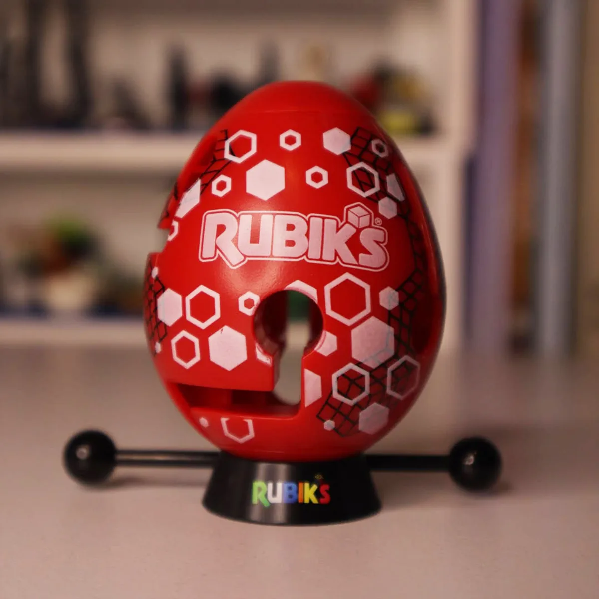 Головоломка Rubik's Смарт-яйце ABS-пластик 5х5х6,37 см Червоне Жовте Синє