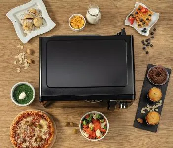 Мікрохвильова піч Gorenje, 20 л, електронне управління, 700 Вт, функція грилю, дисплей, чорного кольору.