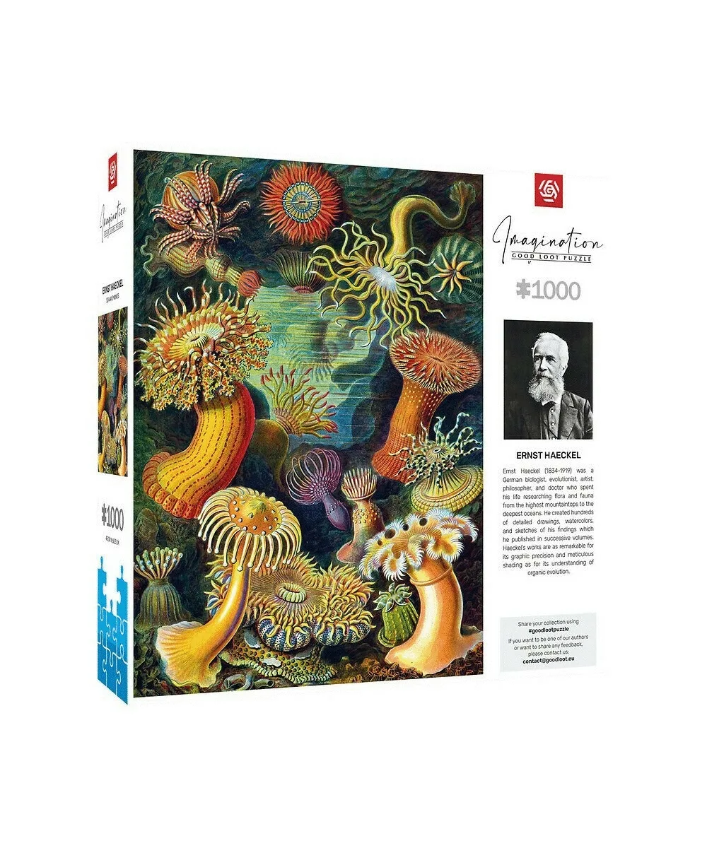 Пазл GoodLoot Imagination: Ernst Haeckel: Sea Anemones 1000 ел.