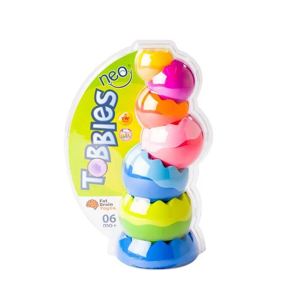 Пирамидка-балансир Fat Brain Toys пластиковая 28х11х20 см разноцветная