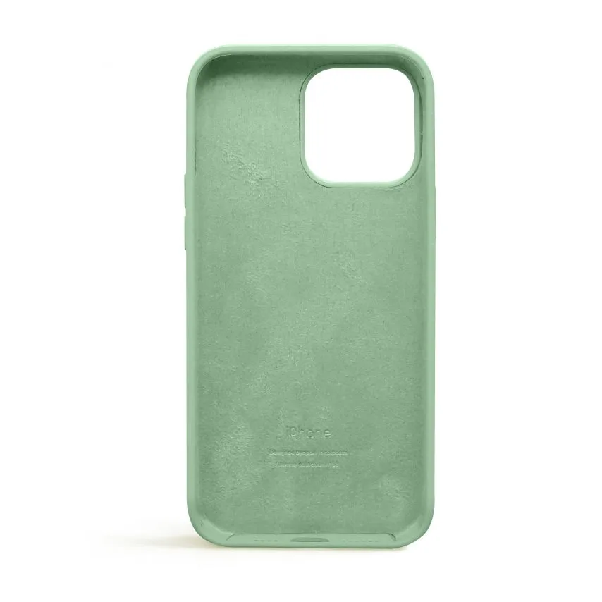 Силіконовий чохол для Apple iPhone 13 Pro Max  зелений