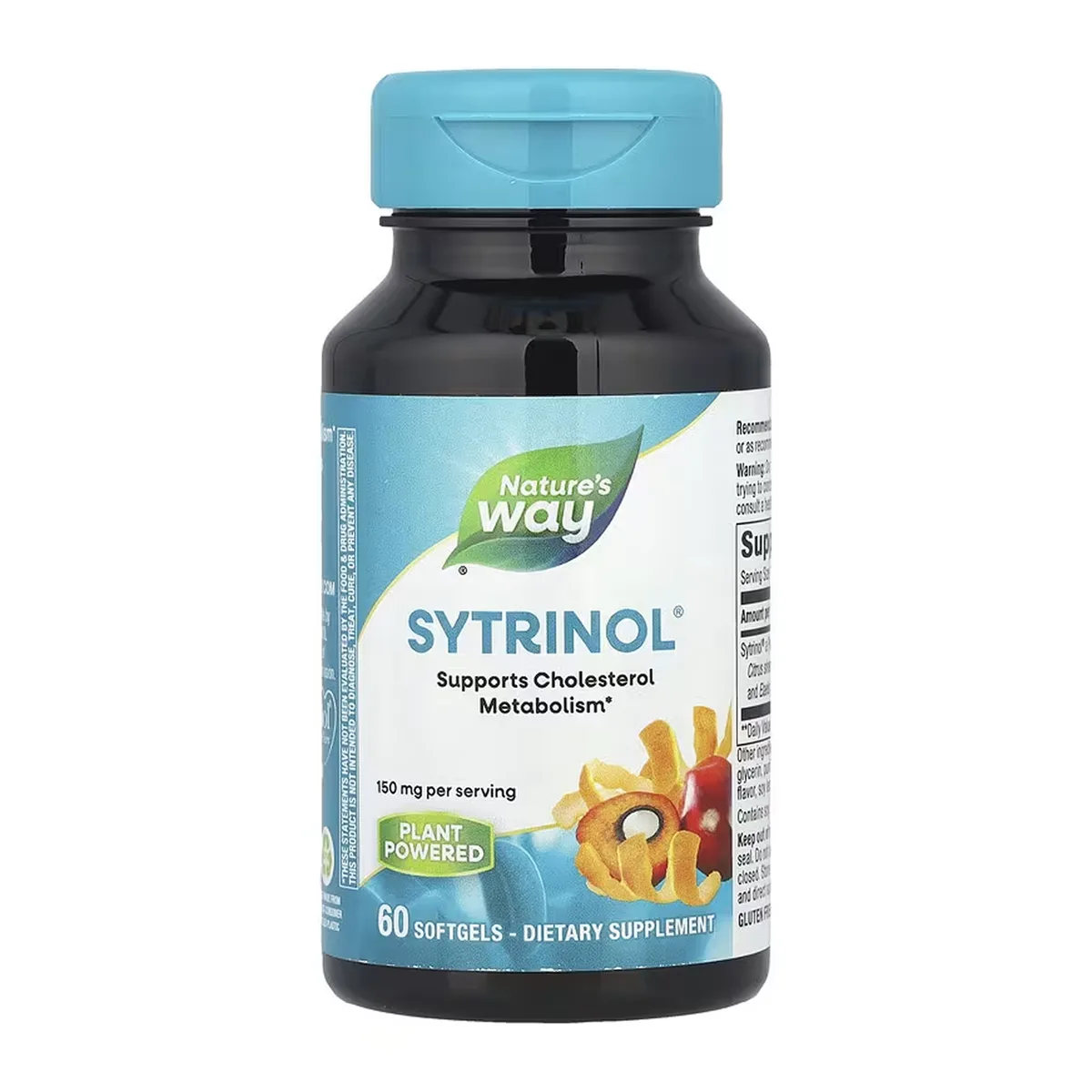 Sytrinol Nature's Way растительная добавка 60 капсул для метаболизма холестерина