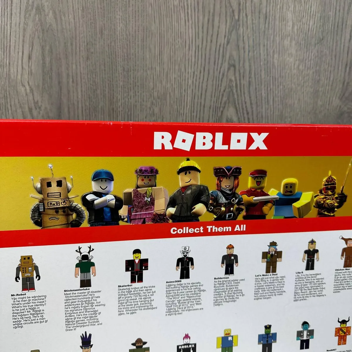 Большой набор фигурок Roblox 24 фигурки пластик 7 см разные цвета