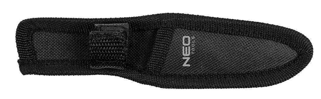 Тактичний ніж Neo Tools Bushcraft, 165 мм, лезо 94 мм, сталь 3Cr13, рукоятка TPR, нейлоновий кейс.