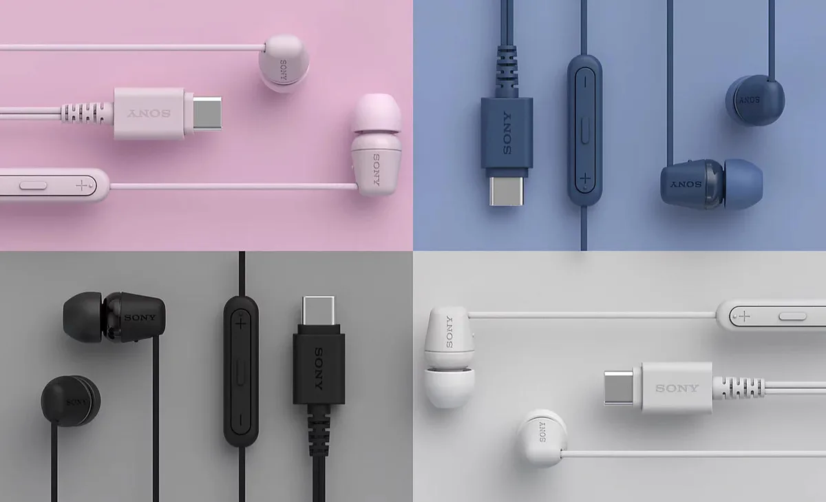 Наушники Sony In-ear USB-C 1 2 м Розовый