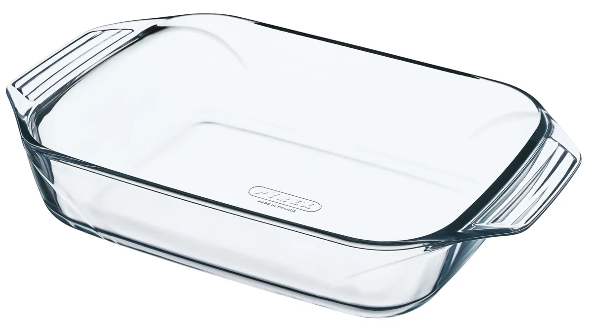 Форма для запікання Pyrex боросилікатне скло 27х17х6 см прозора