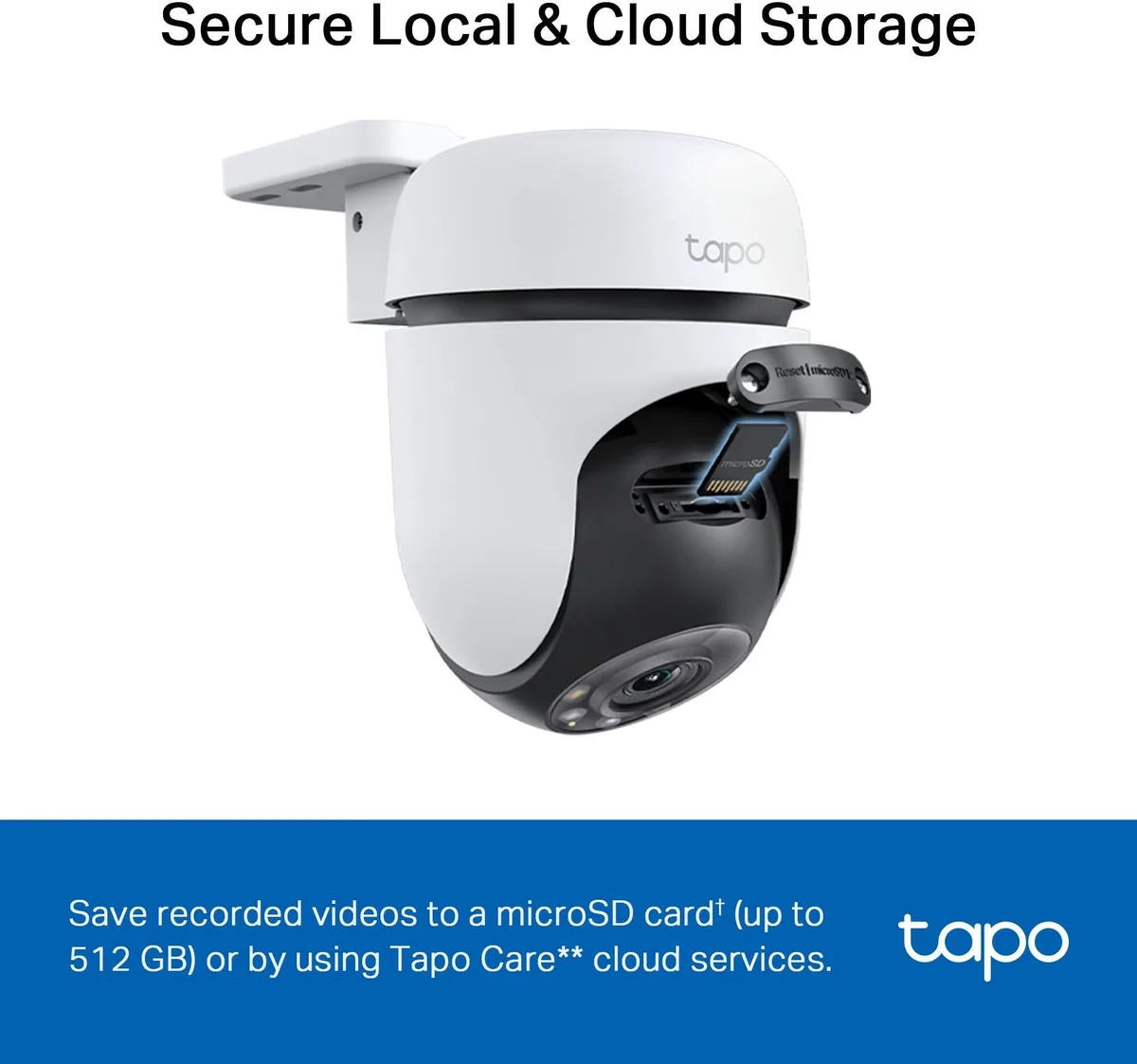 IP-Камера TP-LINK Tapo C510W 3MP N300 внешняя поворотная