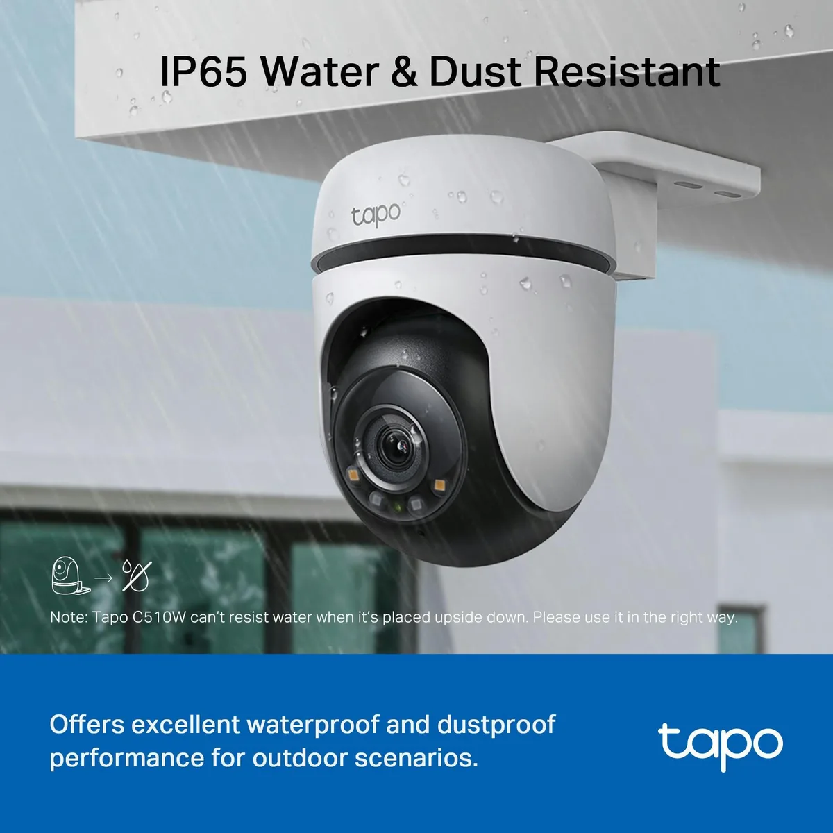IP-Камера TP-LINK Tapo C510W 3MP N300 внешняя поворотная