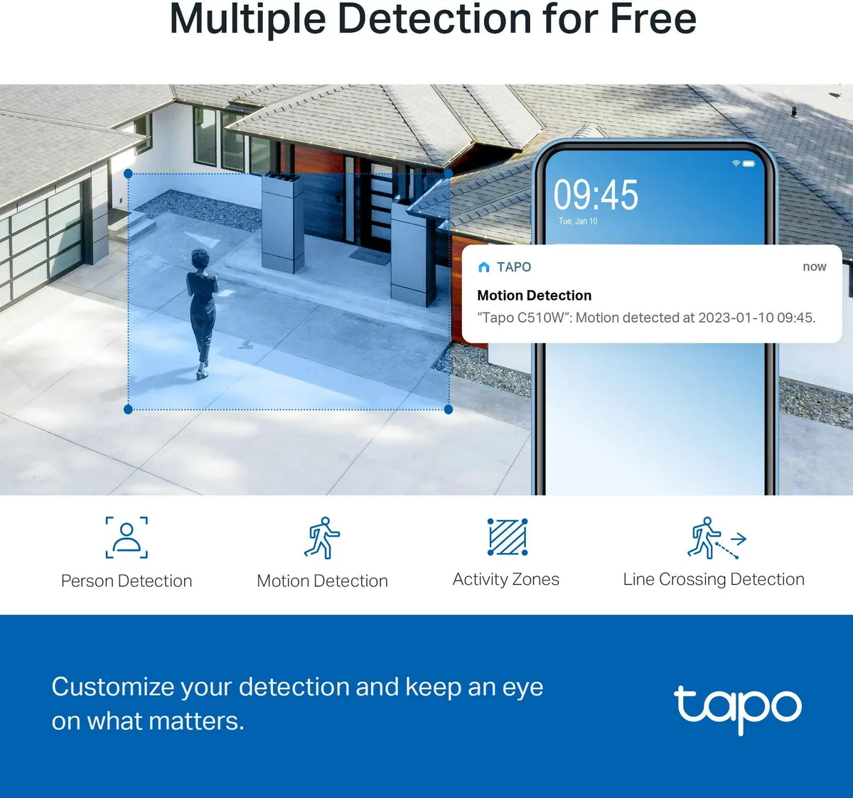 IP-Камера TP-LINK Tapo C510W 3MP N300 внешняя поворотная