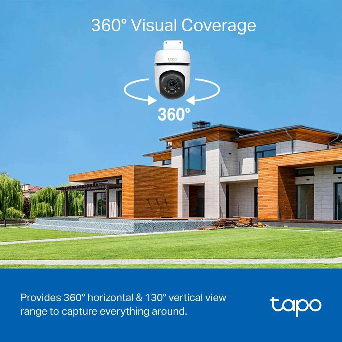 IP-Камера TP-LINK Tapo C510W 3MP N300 внешняя поворотная
