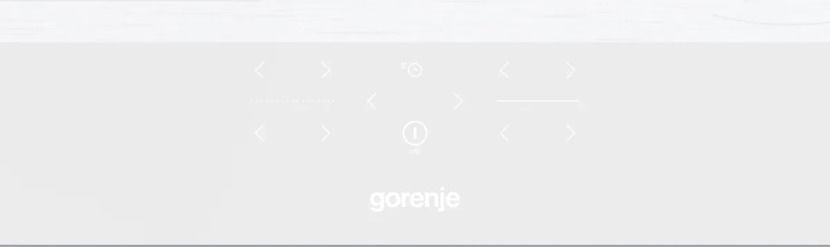 Індукційна варильна панель Gorenje, 60 см, сенсорне управління, функція PowerBoost, система блокування, біла.