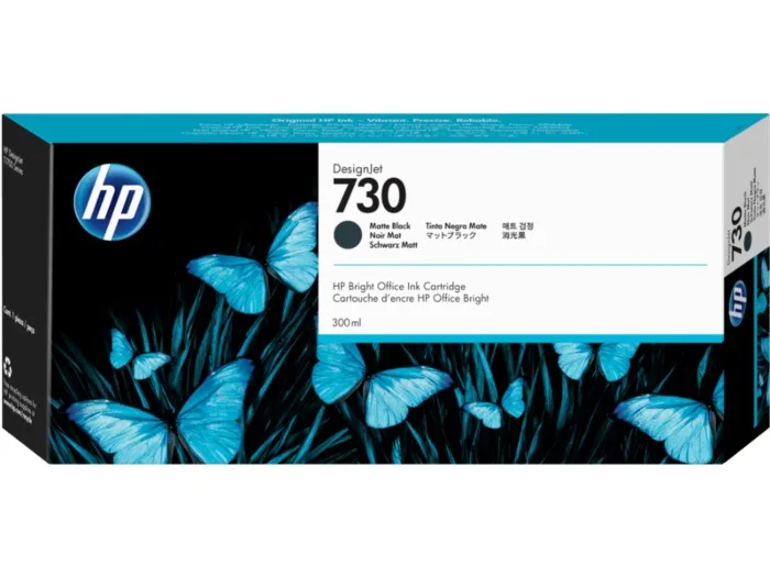 Картридж струйный HP 730 DesignJet T1600/T1700/T2600 Матовый черный 300 мл