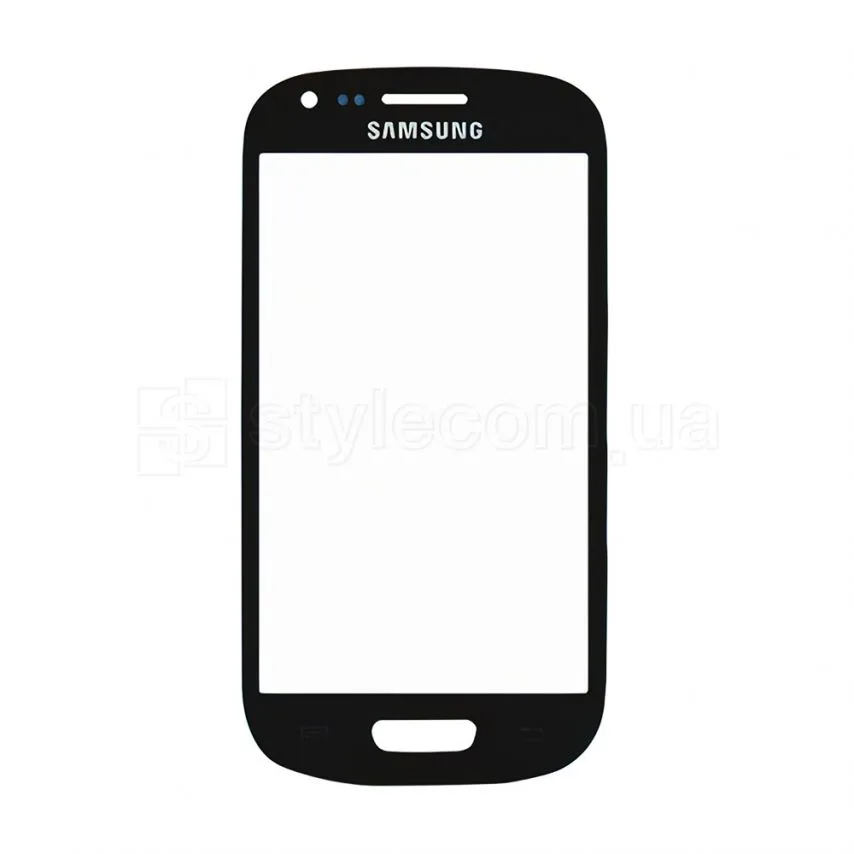 Скло дисплея Samsung чорне 4,0 дюйми Original Quality для переклеювання