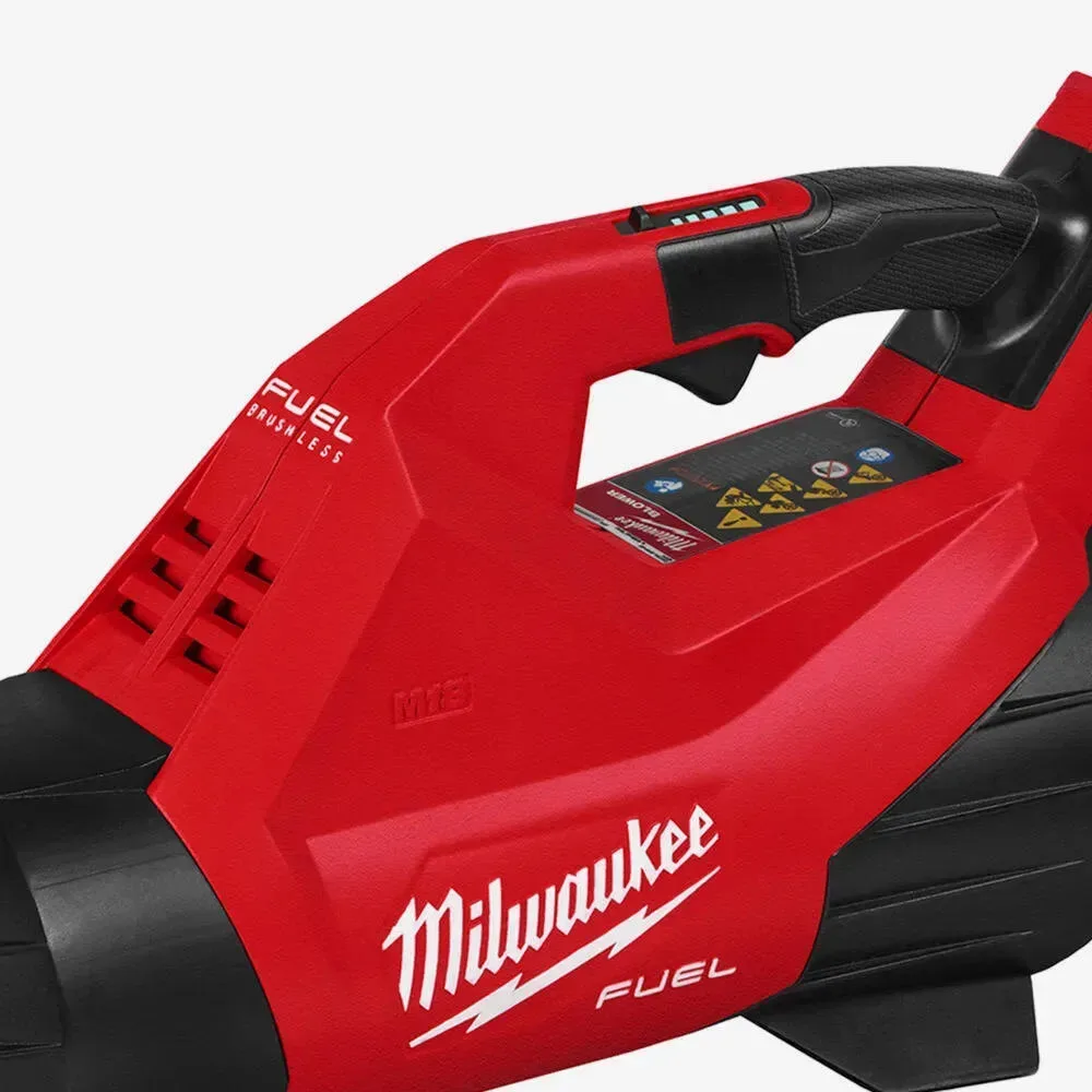 Аккумуляторный садовый воздуходув Milwaukee FBLG3-0 GEN3 18В, скорость 193 км/ч, вес 3,5 кг, без батареи и зарядного устройства