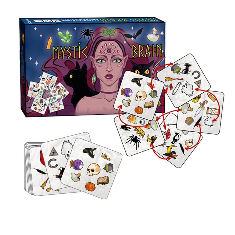 Настільна гра BRAIN MYSTIC 57 карток 80х80 мм для дітей від 6 років