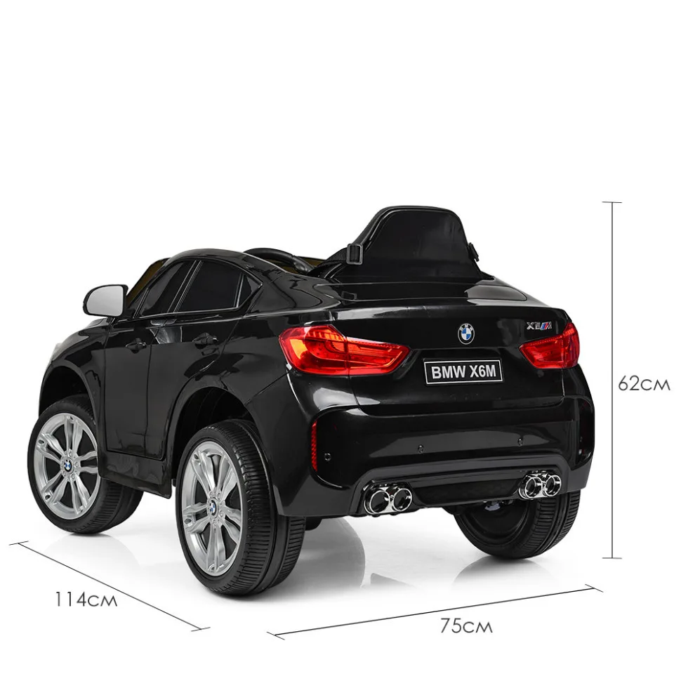 Дитячий електромобіль джип Bambi 2WD 35W 44х117х64 см чорний