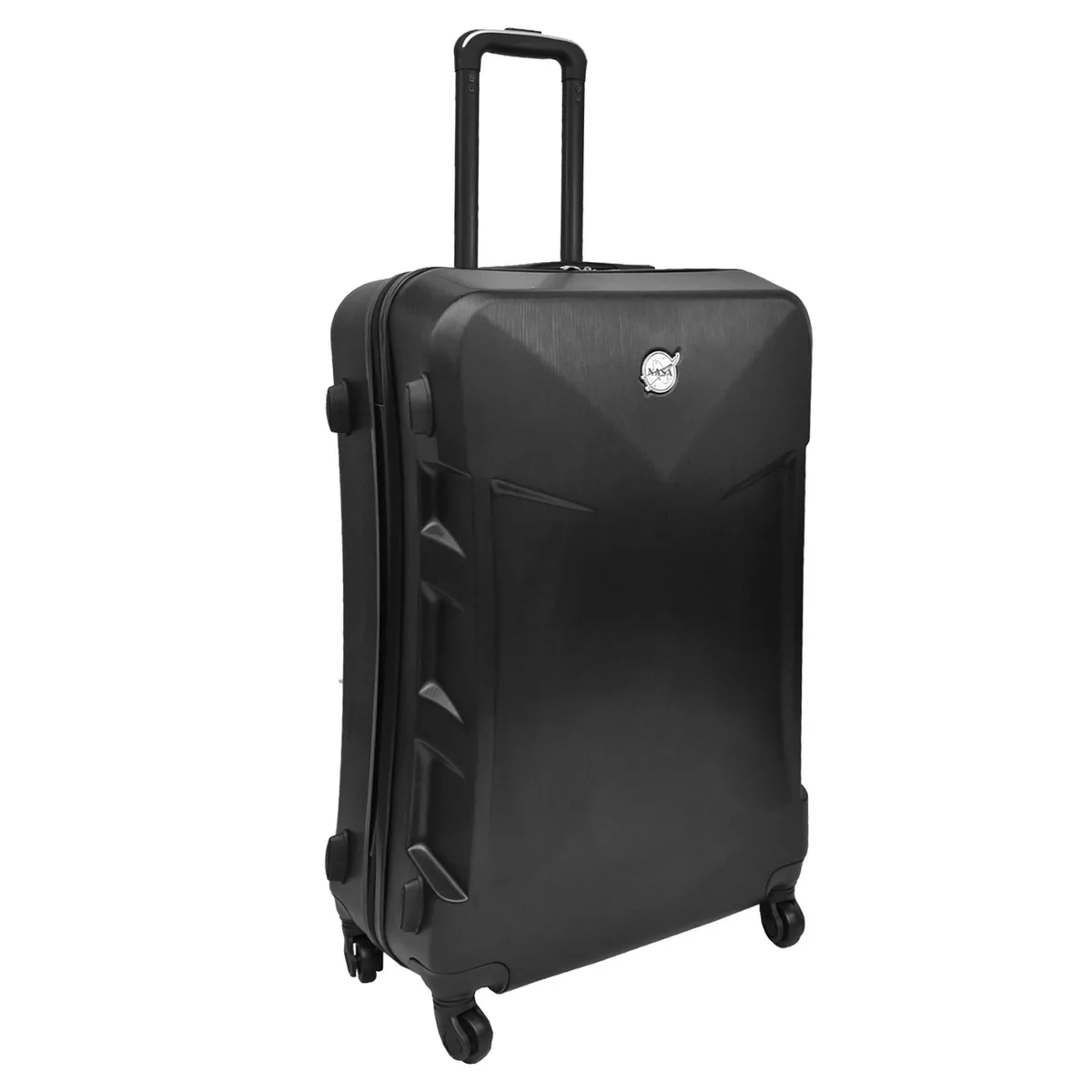 Валіза ABS 24" Чорна Середня 58 л