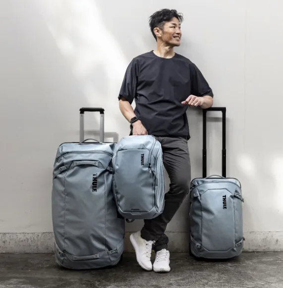 Дорожня валіза Thule Поліестер 55 см 40 л Pond Gray