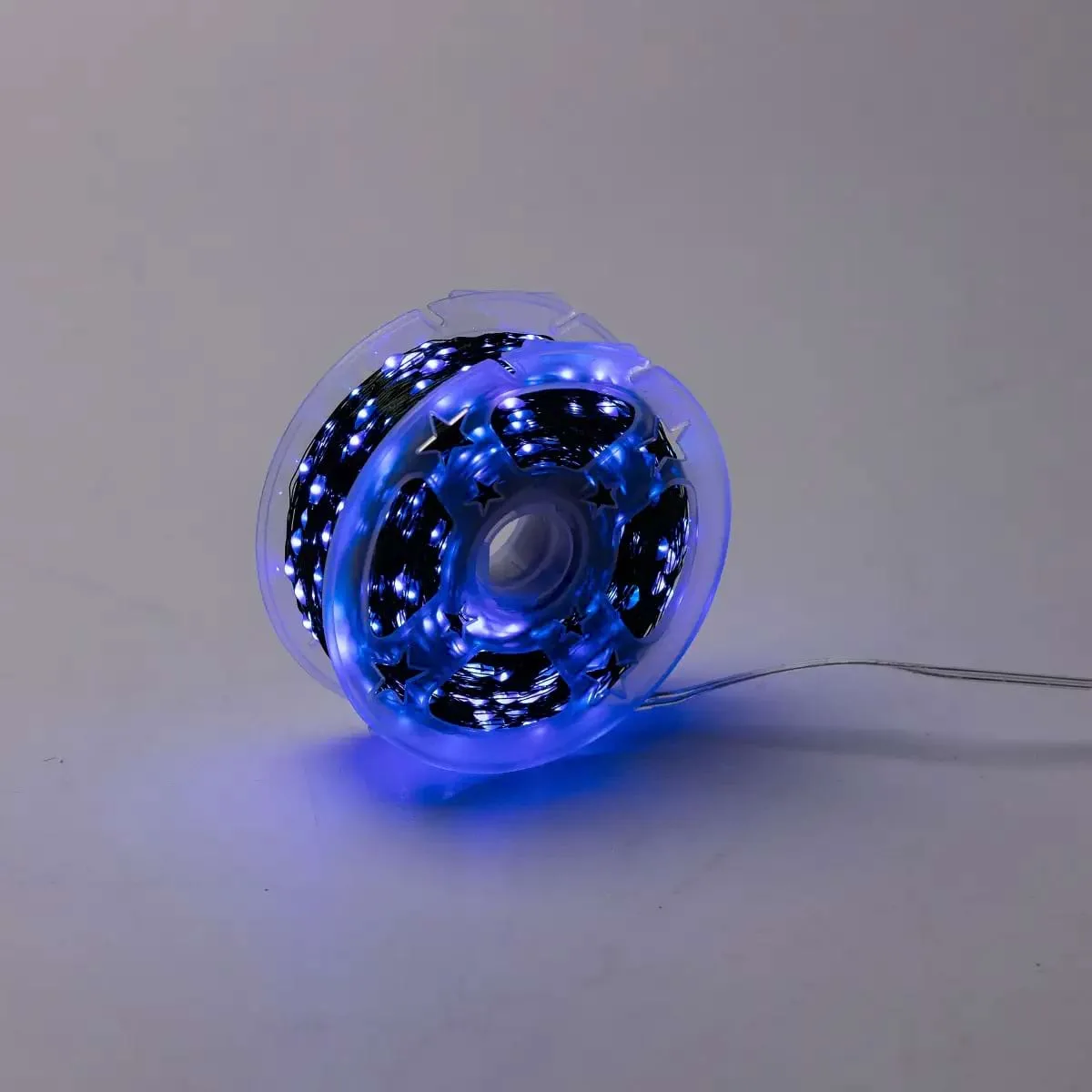 Гірлянда світлодіодна 100 метрів 1000 LED крапля зелений дріт синій