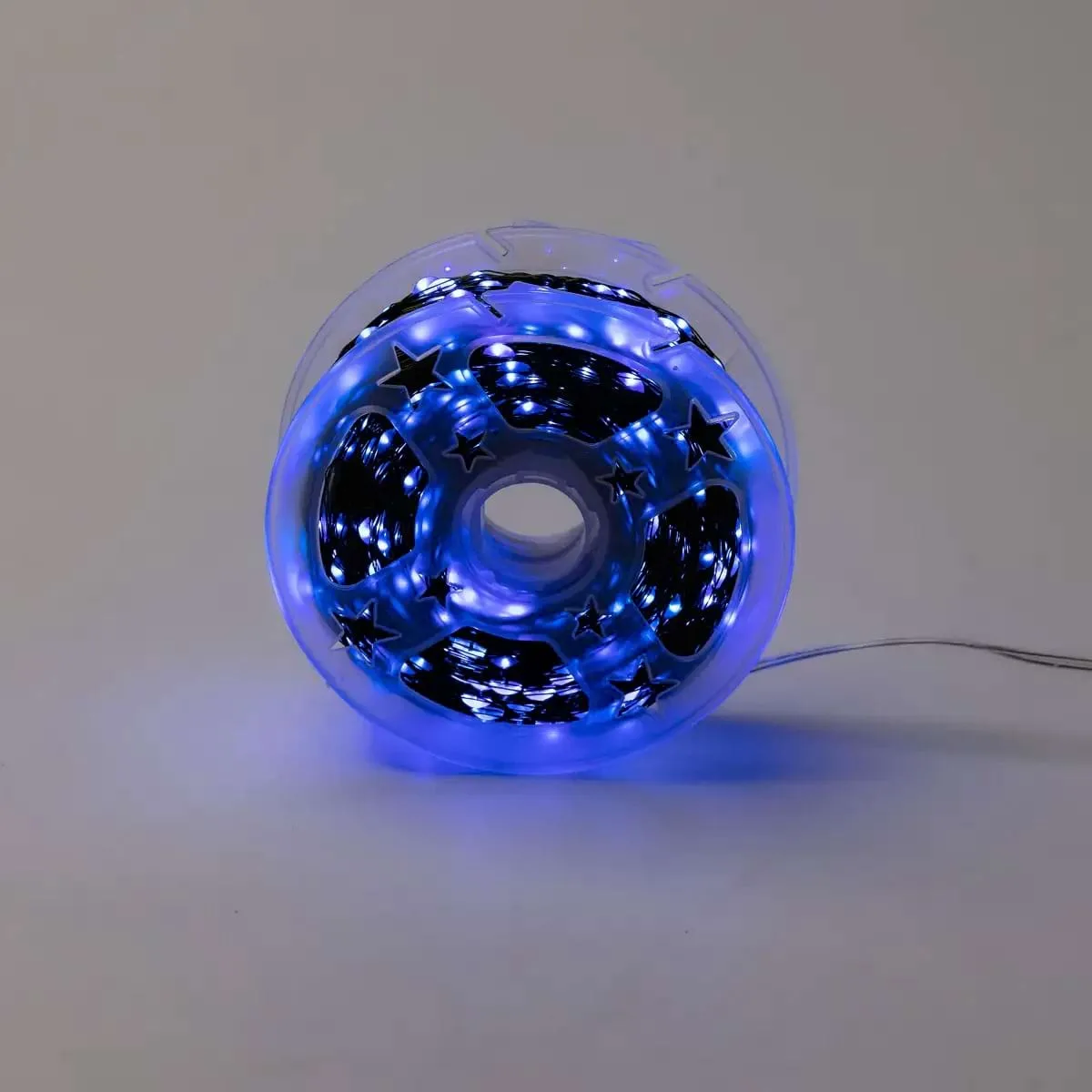Гірлянда світлодіодна 100 метрів 1000 LED крапля зелений дріт синій
