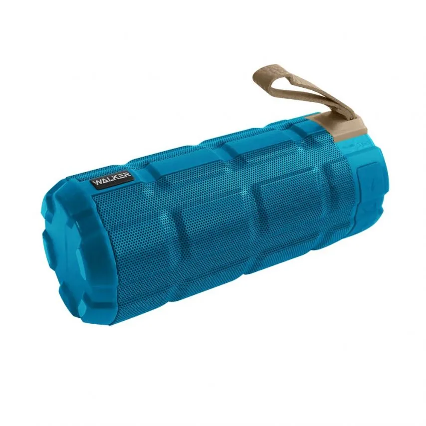 Портативна колонка WALKER Bluetooth 5Вт 2400mAh 75х75х179,8 мм Синя