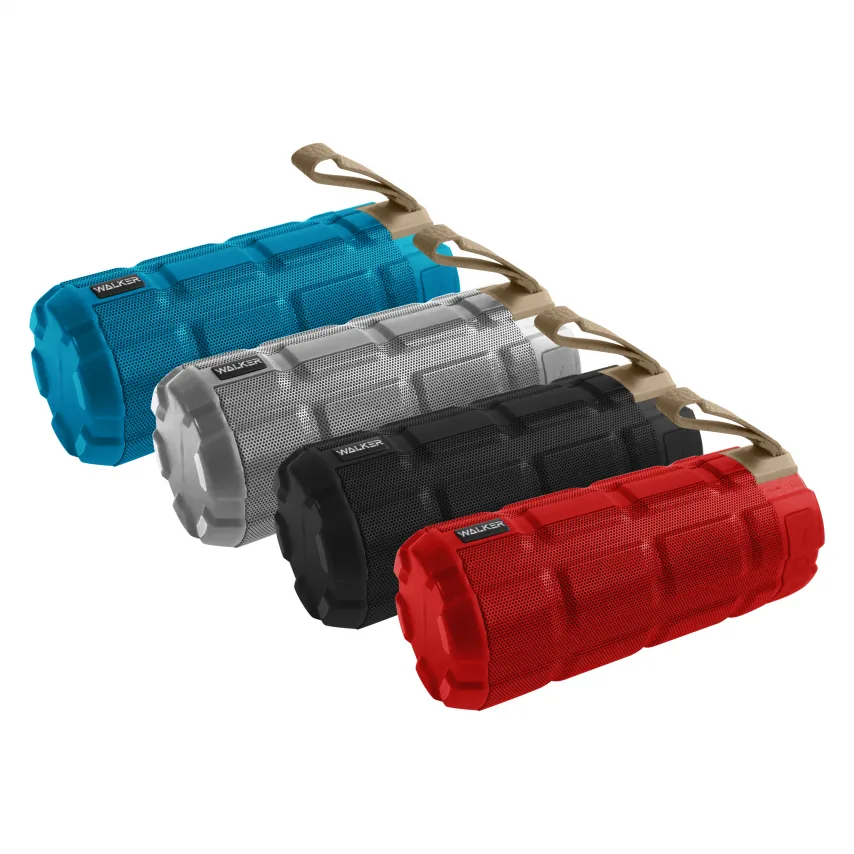 Портативная колонка WALKER Bluetooth 5Вт 2400mAh 75х75х179,8 мм Синяя