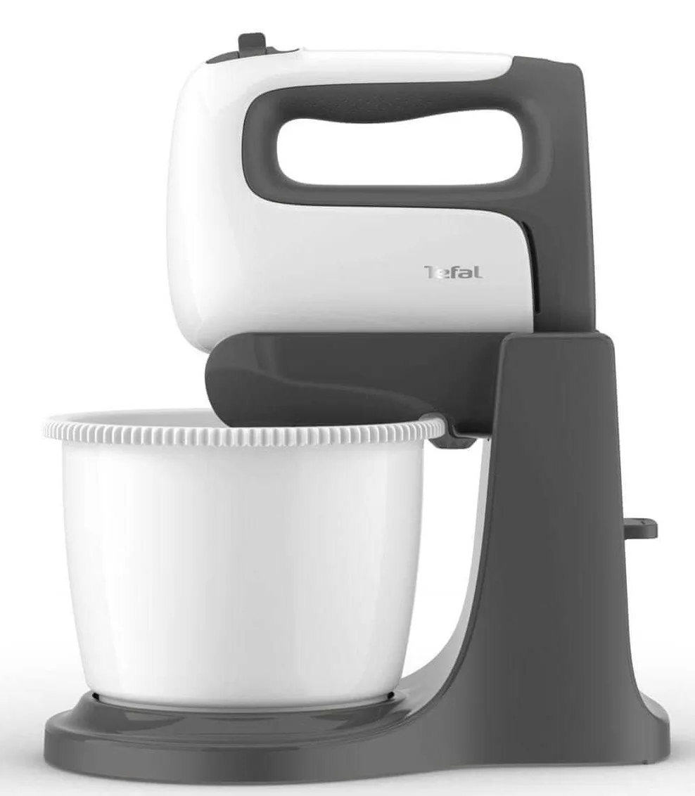 Міксер Tefal стаціонарний 500Вт пластикова чаша 2.5л біло-сірий