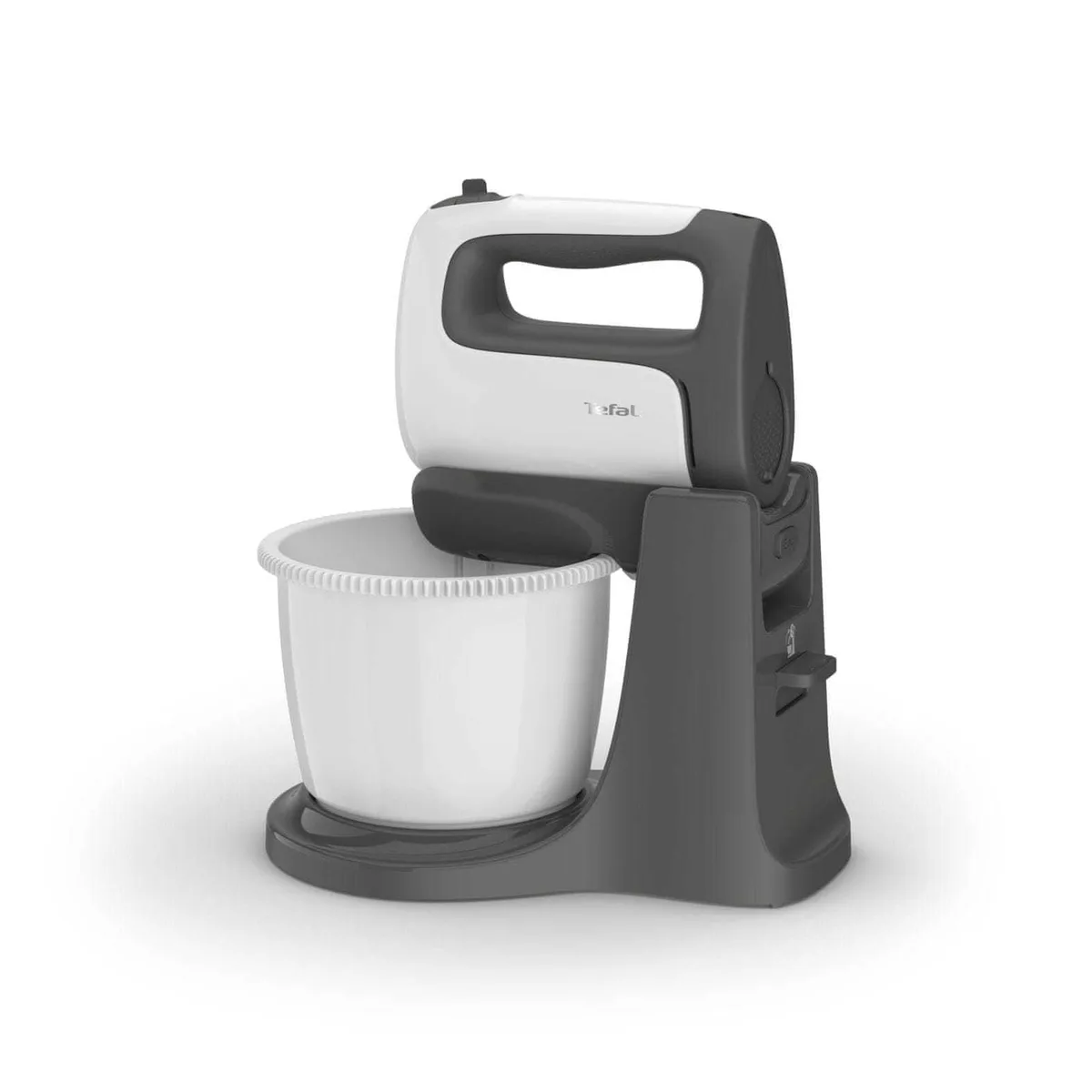 Міксер Tefal стаціонарний 500Вт пластикова чаша 2.5л біло-сірий