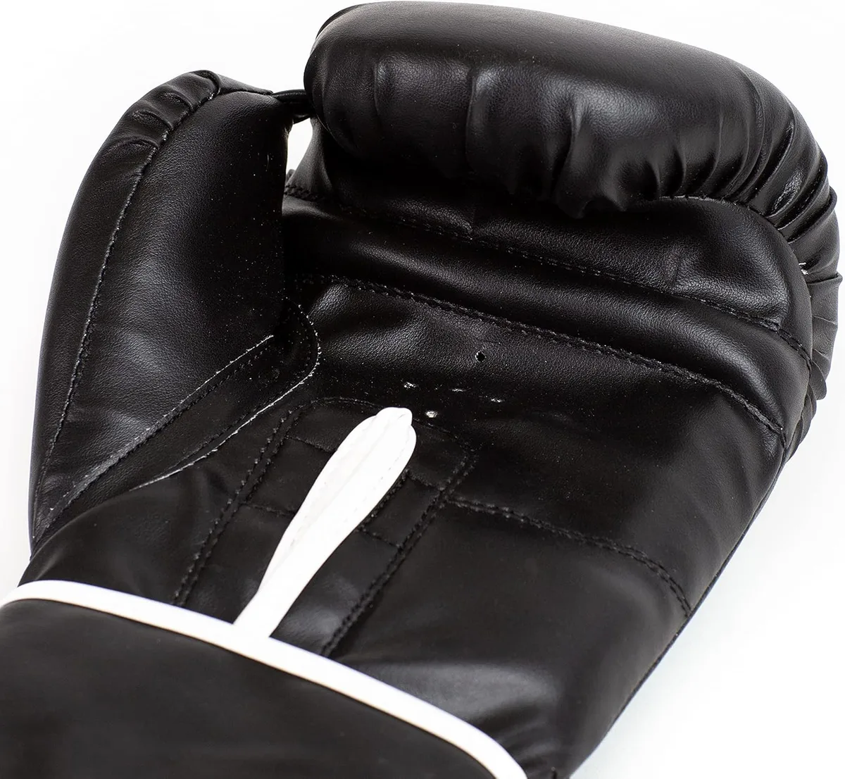 Боксерські рукавиці Everlast синтетична шкіра S/M чорний унісекс