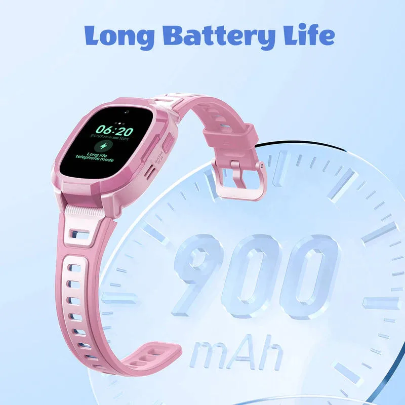 Детские часы Mibro электронные 1.4 розовые GPS 2MP 900мАч 2АТМ